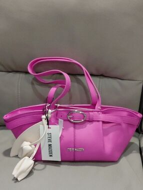 STEVE MADDEN PINK SHOULDER BAG